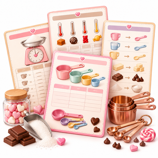 Candy Recipe Cards & Binder Pages