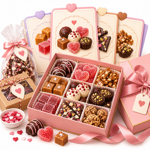 Homemade Candy Gift Box Recipe Collection